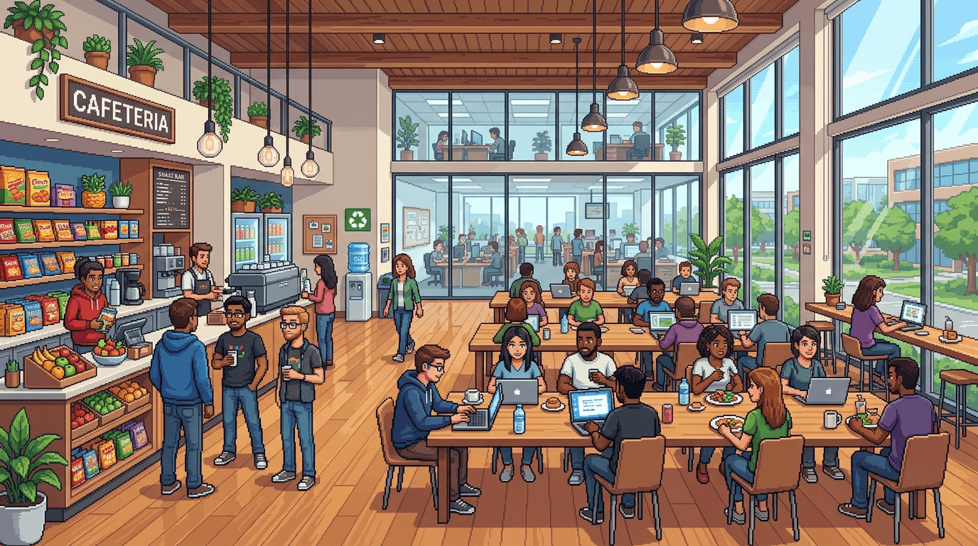 구글은 왜 사무실 곳곳에 간식을 놓아둘까