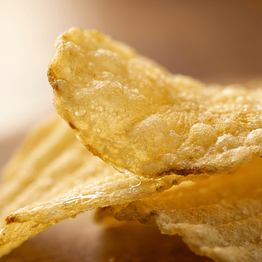 포카칩 감자칩 클로즈업